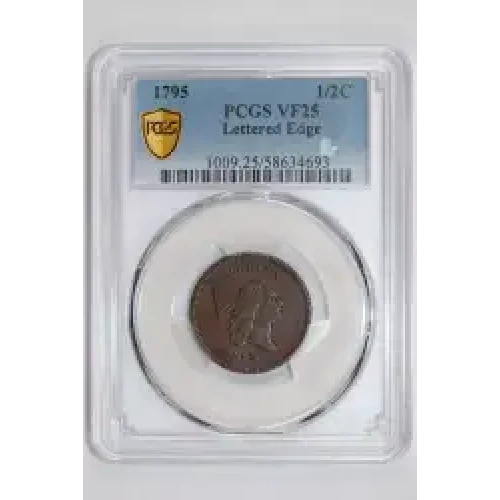 1795 1/2C Lettered Edge, BN (2)