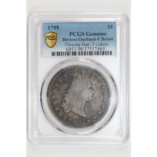 1795 $1 Flowing Hair, 2 Leaves (2)