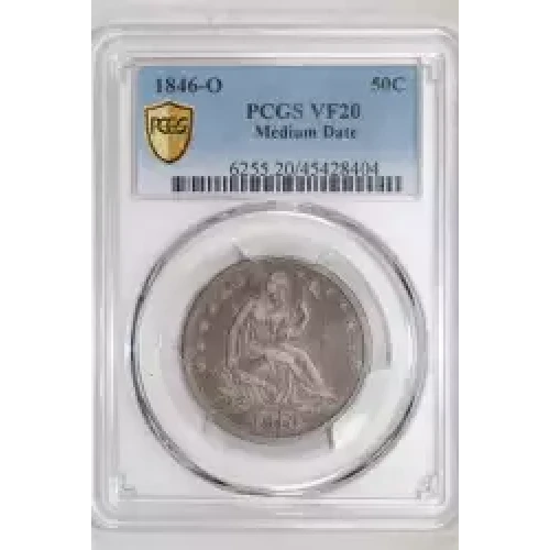 1846-O 50C Medium Date