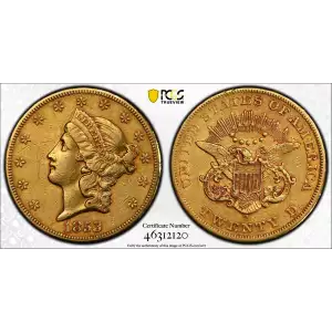 1853-O $20 (2)
