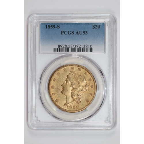 1859-S $20