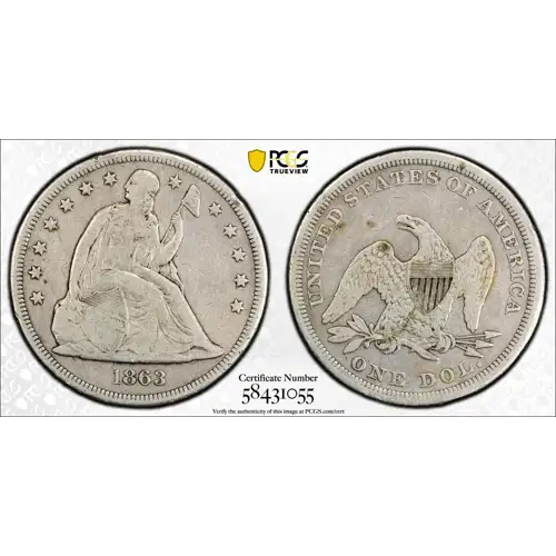 1863 $1