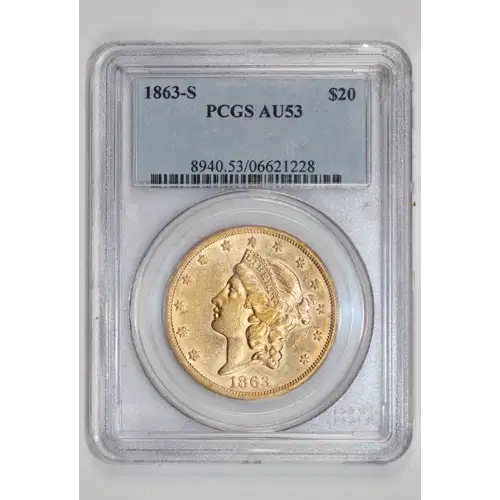 1863-S $20