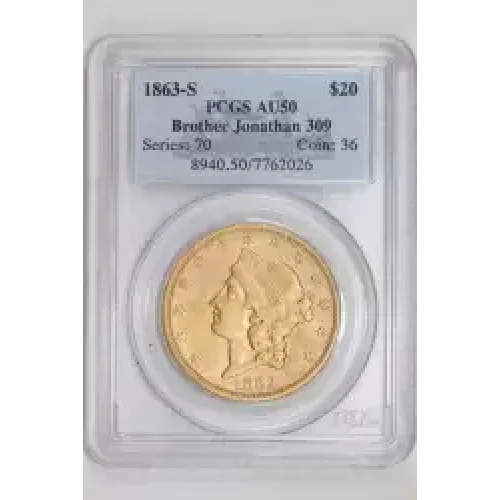 1863-S $20 (2)
