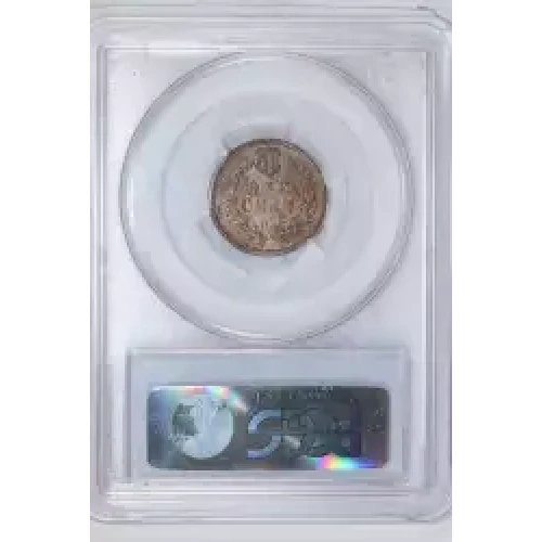 1864 1C L On Ribbon, RB (3)