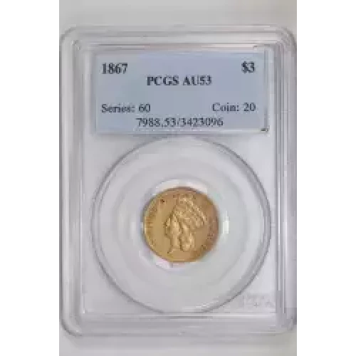 1867 $3