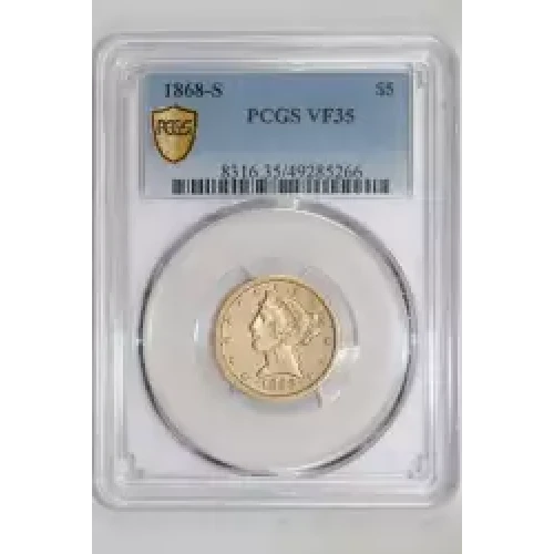 1868-S $5 (3)