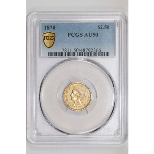1870 $2.50 (2)
