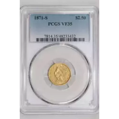 1871-S $2.50