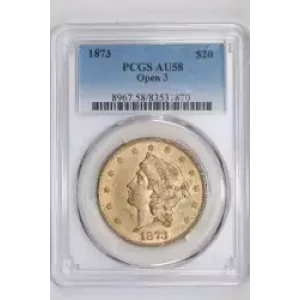 1873 $20 Open 3