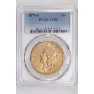 1874-S $20