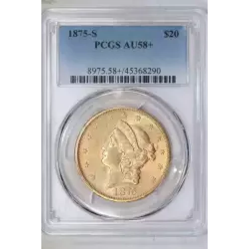 1875-S $20