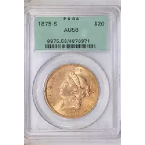 1875-S $20