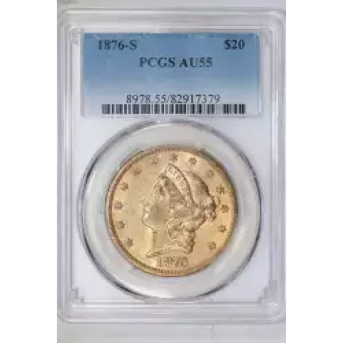 1876-S $20