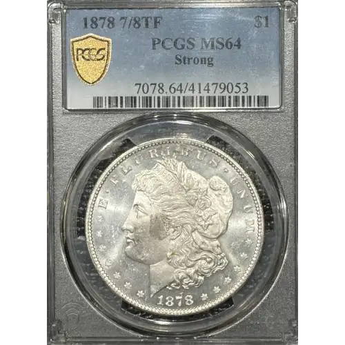 1878 7/8TF $1 Strong (3)