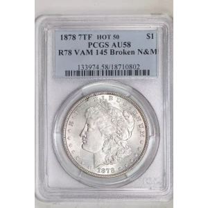 1878 7TF $1 R78 VAM 145 Broken N&M (2)