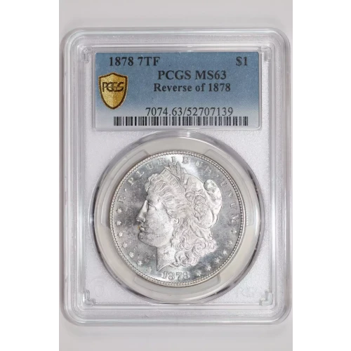 1878 7TF $1 Reverse of 1878 (2)