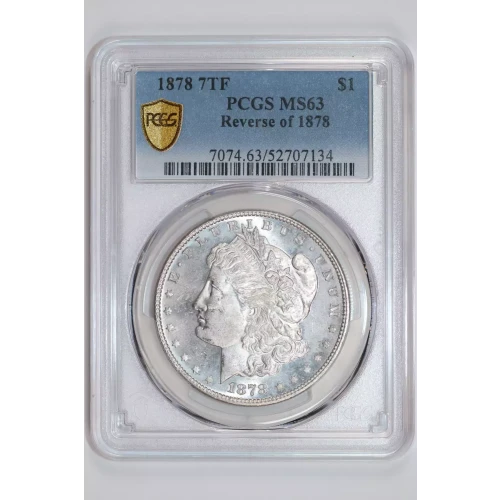 1878 7TF $1 Reverse of 1878 (3)