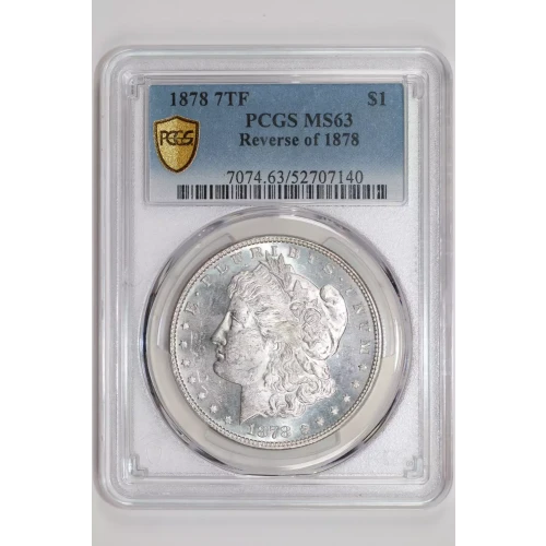 1878 7TF $1 Reverse of 1878 (3)