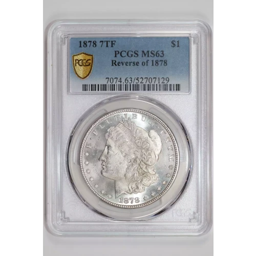 1878 7TF $1 Reverse of 1878 (2)