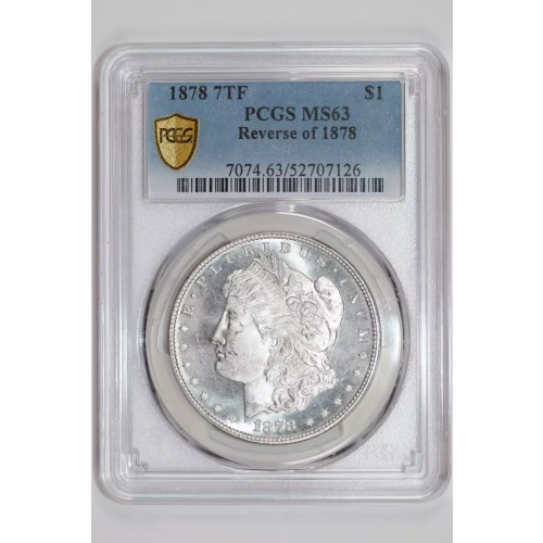 1878 7TF $1 Reverse of 1878 (2)