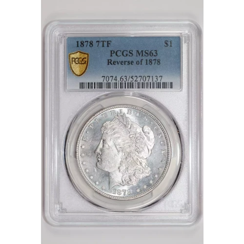 1878 7TF $1 Reverse of 1878 (2)