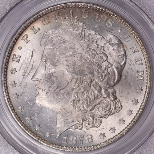 1878 8TF $1 VAM 14.4 Concave Reverse