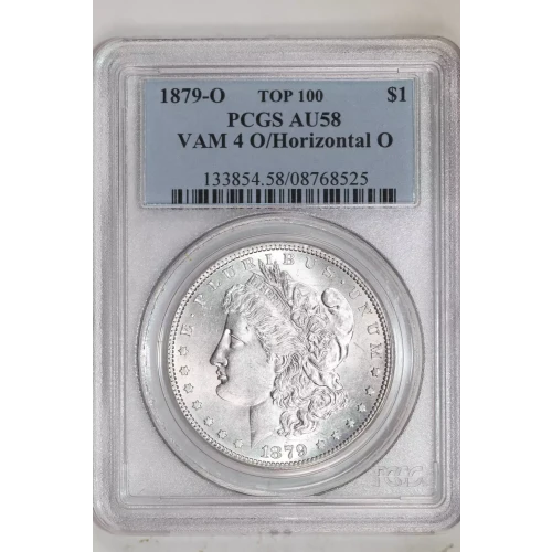 1879-O $1 VAM 4 O/Horizontal O