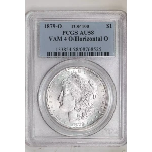 1879-O $1 VAM 4 O/Horizontal O
