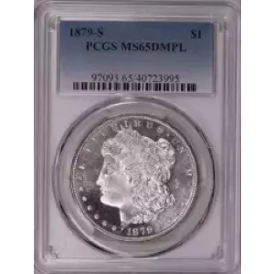 1879-S $1, DMPL