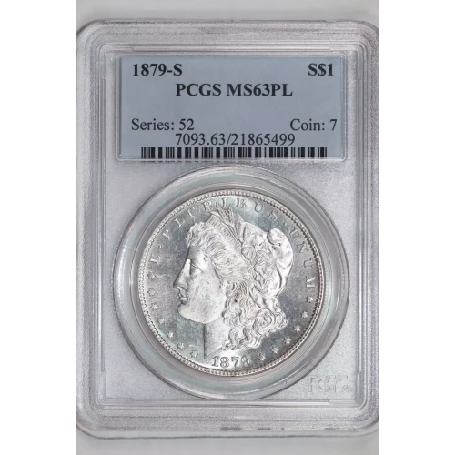 1879-S $1, PL