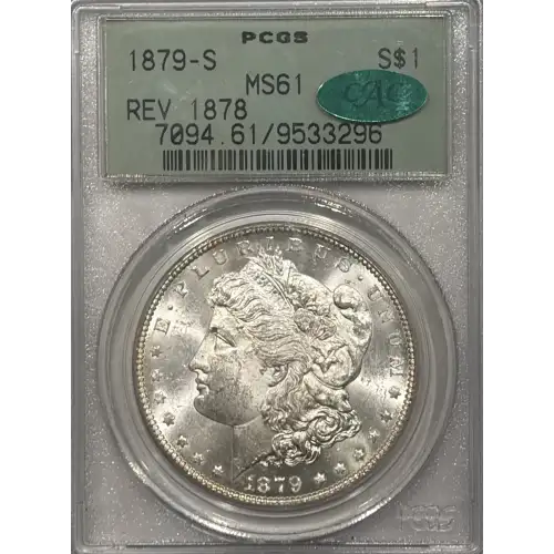 1879-S $1 Reverse of 1878