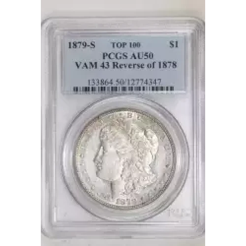 1879-S $1 VAM 43 Reverse of 1878