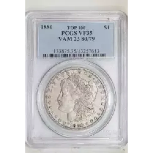 1880 $1 VAM 23 80/79 (2)