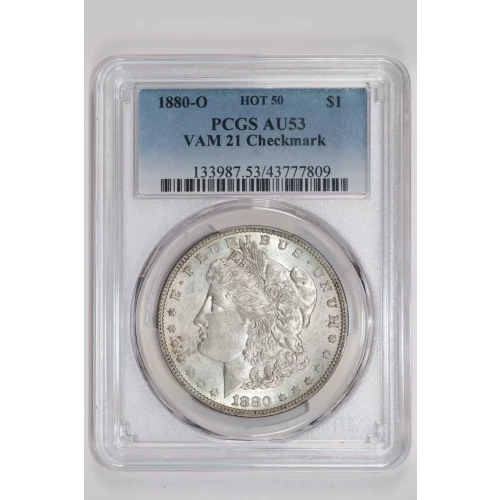 1880-O $1 VAM 21 Checkmark HOT 50 (2)