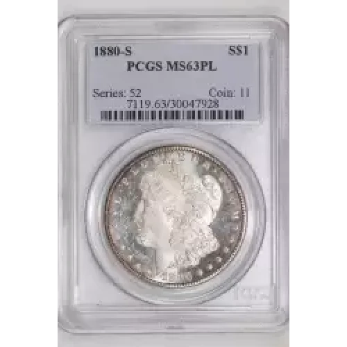 1880-S $1, PL