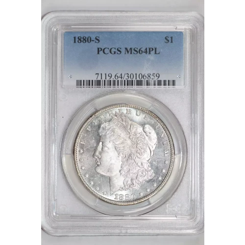 1880-S $1, PL
