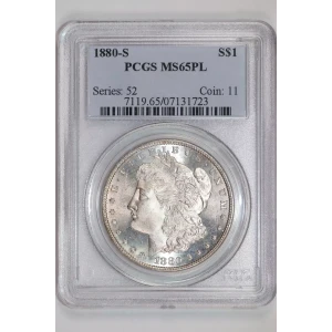 1880-S $1, PL