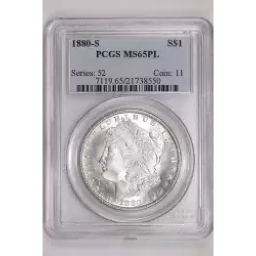 1880-S $1, PL