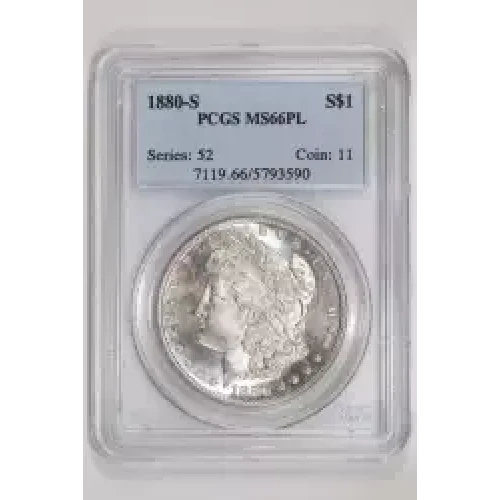 1880-S $1, PL