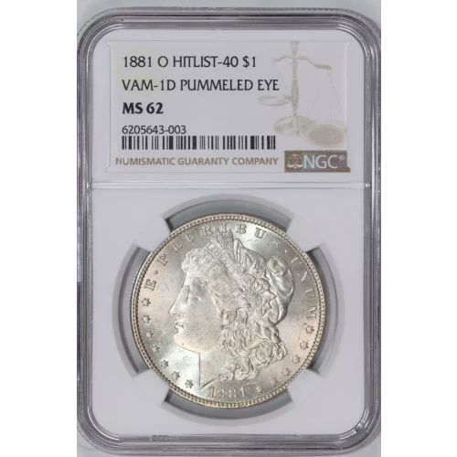 1881 O VAM-1D PUMMELED EYE 