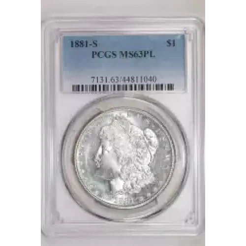 1881-S $1, PL