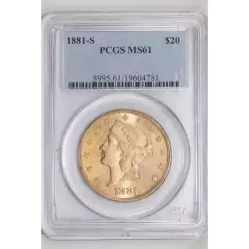 1881-S $20