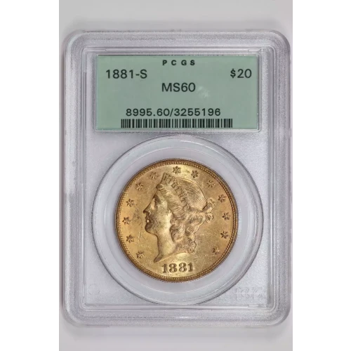 1881-S $20