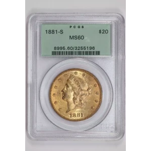 1881-S $20