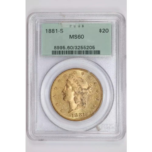 1881-S $20