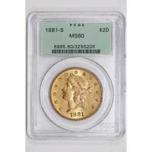 1881-S $20