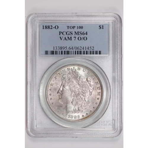 1882-O $1 VAM 7 O/O TOP 100