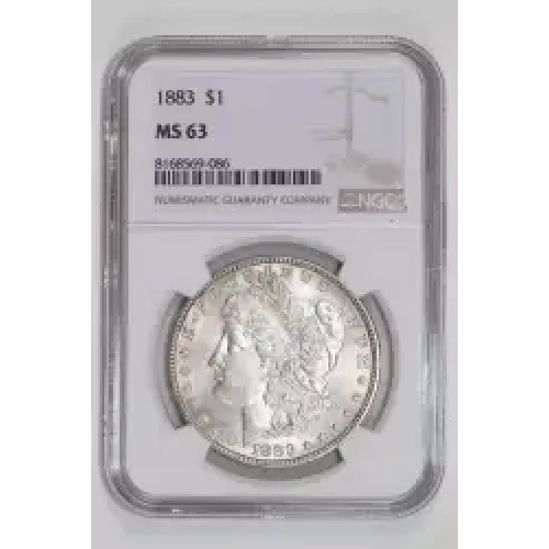 1883 MORGAN DOLLAR NGC MS63 (2)