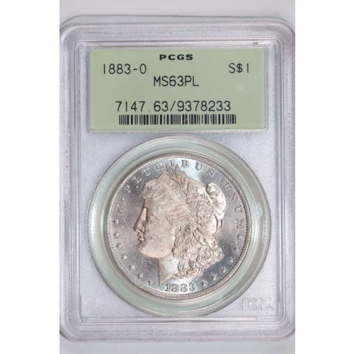 1883-O $1, PL